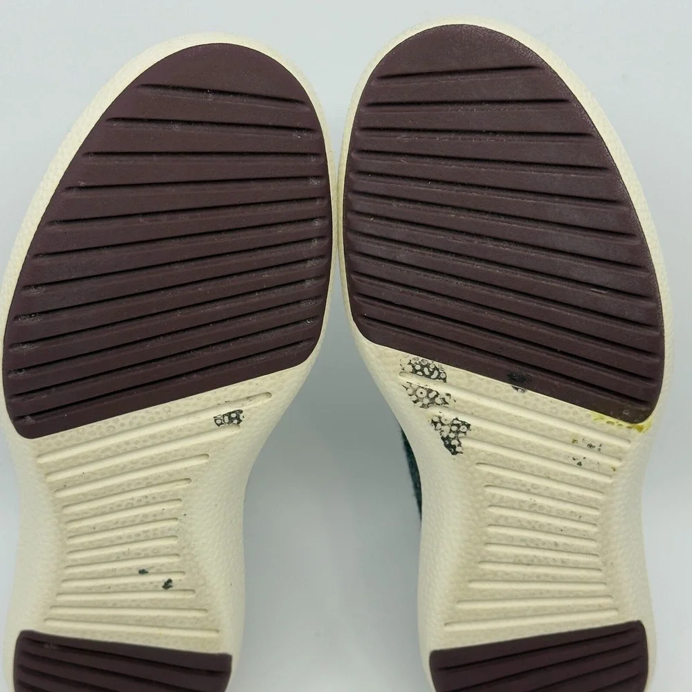 Allbirds Wool Runner Mizzles Womens 8 Gray Grey Off White‎ Running Shoes Lace Up